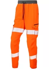 Hi Vis Cargo Jog Trousers Leo EcoViz JT01