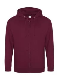 Custom Printed Zipped Hoodie Awdis JH050