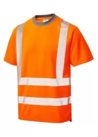 Hi Vis T Shirt Coolviz T-Shirt EcoViz Leo T03