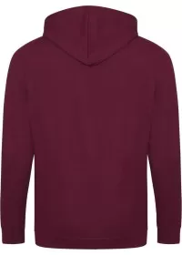 Custom Printed Zipped Hoodie Awdis JH050