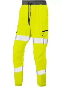 Hi Vis Cargo Jog Trousers Leo EcoViz JT01