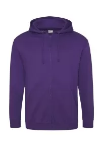 Custom Printed Zipped Hoodie Awdis JH050