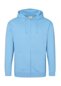 Custom Printed Zipped Hoodie Awdis JH050
