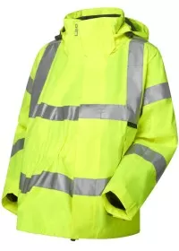 Ladies Maternity Hivis Jacket With Maternity Expander Leo JL04/EX01