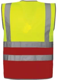 2 Colour Personalised Hi Vis Vest