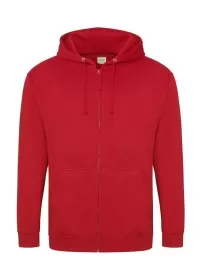 Custom Printed Zipped Hoodie Awdis JH050