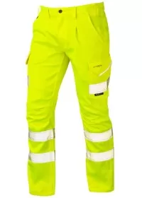 HI Vis Stretch Cargo Trousers Leo CT04