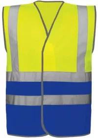 2 Colour Personalised Hi Vis Vest