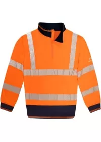 Hi Vis Quarter Zip Sweatshirt