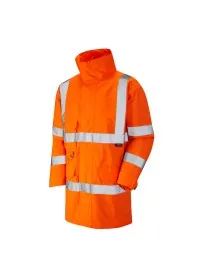Breathable Hi Vis Lightweight Anorak - Leo A06 Orange