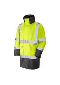 Breathable Hi Vis Lightweight Anorak - Leo A06 Yellow