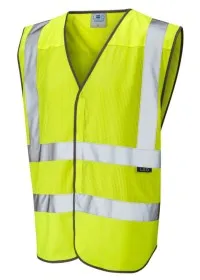 Coolviz Hi Vis Vest Leo W04 Yellow