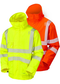 Hi Vis Breathable Bomber Jacket Leo J05 EcoViz