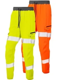 Hi Vis Cargo Jog Trousers Leo EcoViz JT01