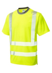 Hi Vis T Shirt Coolviz T-Shirt EcoViz Leo T03