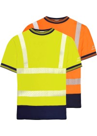 Hi Vis Two Tone Tee Shirt Orbit HVUTSDB