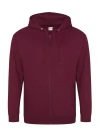 Custom Printed Zipped Hoodie Awdis JH050