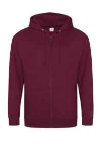 Custom Printed Zipped Hoodie Awdis JH050