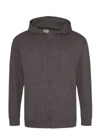 Custom Printed Zipped Hoodie Awdis JH050