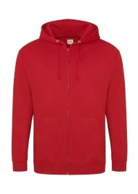 Custom Printed Zipped Hoodie Awdis JH050