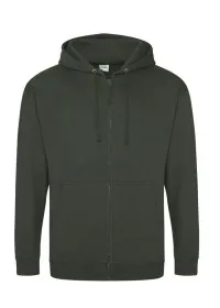 Custom Printed Zipped Hoodie Awdis JH050