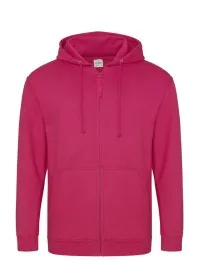 Custom Printed Zipped Hoodie Awdis JH050