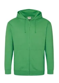 Custom Printed Zipped Hoodie Awdis JH050