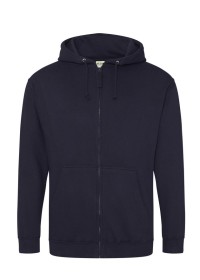 Custom Printed Zipped Hoodie Awdis JH050
