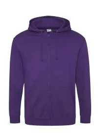 Custom Printed Zipped Hoodie Awdis JH050