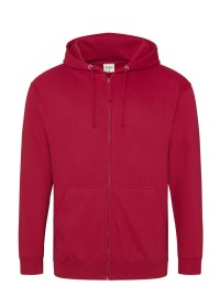 Custom Printed Zipped Hoodie Awdis JH050
