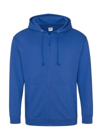 Custom Printed Zipped Hoodie Awdis JH050