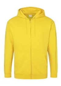 Custom Printed Zipped Hoodie Awdis JH050