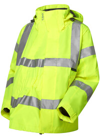 Ladies Maternity Hivis Jacket With Maternity Expander Leo JL04/EX01