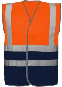 2 Colour Personalised Hi Vis Vest