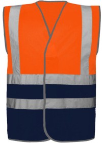 2 Colour Personalised Hi Vis Vest