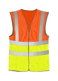 Orange and Yellow Hi Vis Vest