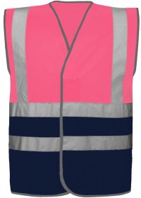 2 Colour Personalised Hi Vis Vest