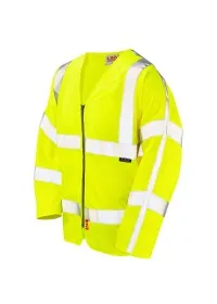 Leo Hi Vis LFS Sleeved Waistcoat Class 3 - S15 Yellow
