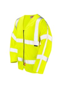 Leo Hi Vis LFS Sleeved Waistcoat Class 3 - S15 Yellow