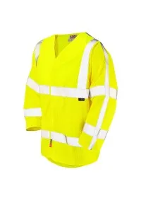 Leo LFS Anti-Static 3/4 Sleeve Waistcoat Class 3 -  S18 Yellow