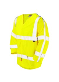 Leo LFS Anti-Static 3/4 Sleeve Waistcoat Class 3 -  S18 Yellow