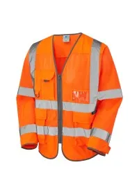 Leo Hi Vis Coolviz Sleeved Superior Vest Class 3 - S20 Yellow
