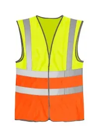 Yellow and Orange Hi Vis Vest