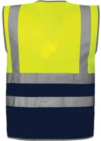 2 Colour Personalised Hi Vis Vest