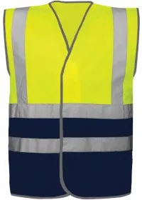 2 Colour Personalised Hi Vis Vest