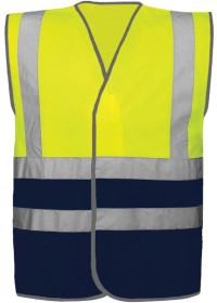 2 Colour Personalised Hi Vis Vest