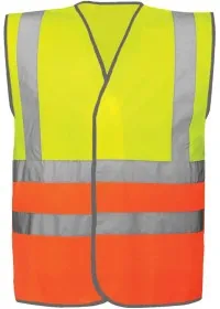2 Colour Personalised Hi Vis Vest
