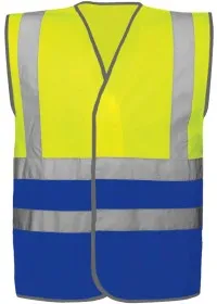 2 Colour Personalised Hi Vis Vest