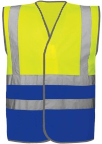 2 Colour Personalised Hi Vis Vest