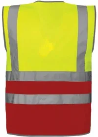 2 Colour Personalised Hi Vis Vest